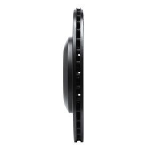 Mercedes-Benz E43 AMG Brake Rotor (1) - Rear Left - R1 Concepts - Drilled & Slotted - Black - `17-`23